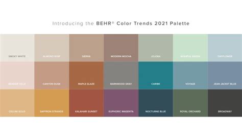 2021 Color Trends Elevated Comfort Colorfully Behr In 2020 Design