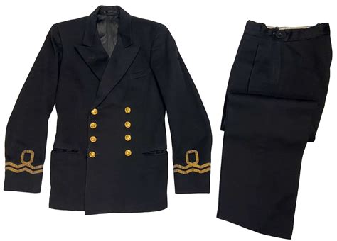 Original 1950s Royal Navy Volunteer Reserve Lieutenants Uniform In