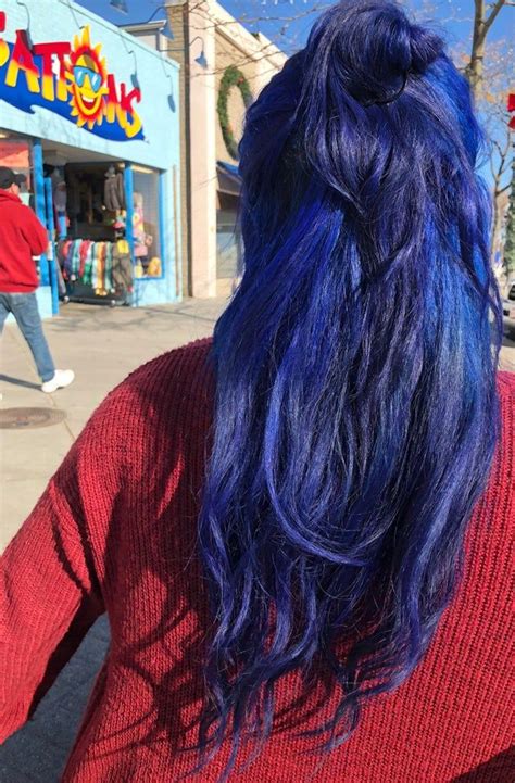 I Love This Picture Of My Hair I Used Splat Midnight Indigo