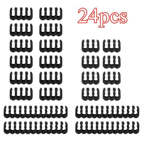24pc Pp Power Extension Cord Comb 4 6 8 Pin Power Supply Connector Clip
