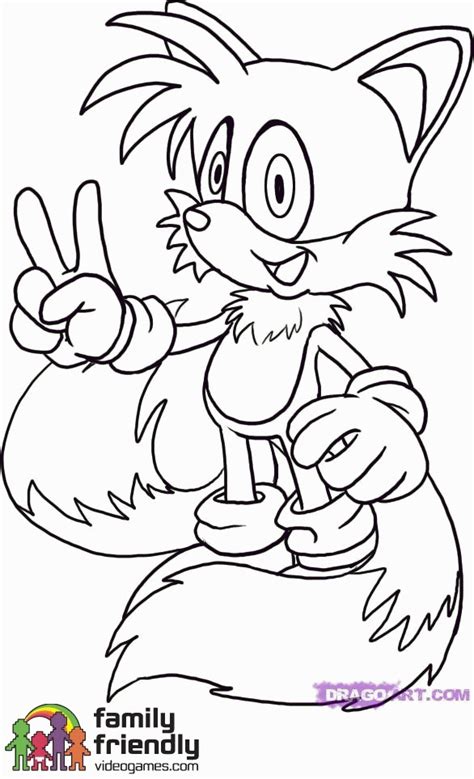 1280x720 tails coloring pages stunning sonic the hedgehog printable. Sonic The Hedgehog Coloring Pages Tails - Coloring Home