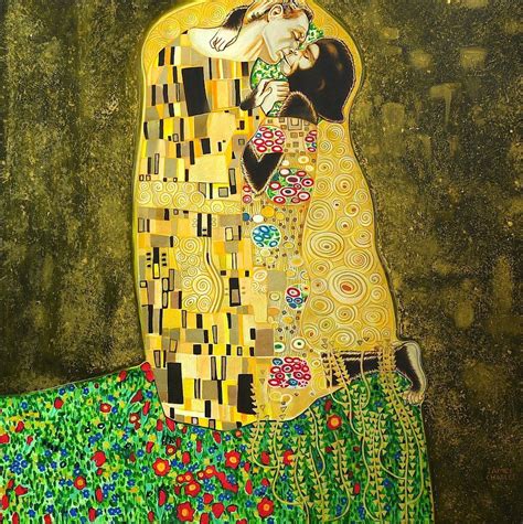 The Kiss James Charles Klimt Art Klimt Paintings Klimt