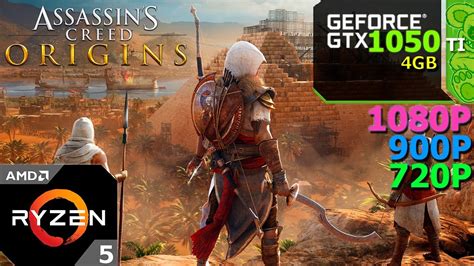 Assassin S Creed Origins GTX 1050 Ti Ryzen 5 3600 YouTube