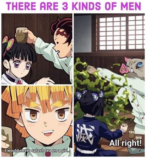 Which Man Are You Kimetsunoyaiba Funny Anime Pics Anime Demon