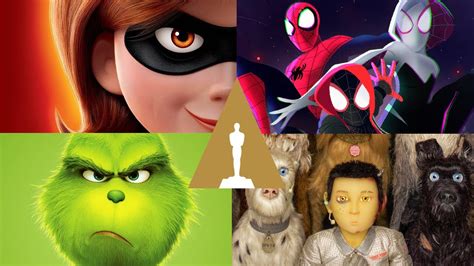 Oscar 2019 Nominees Best Animated Film Long List Youtube