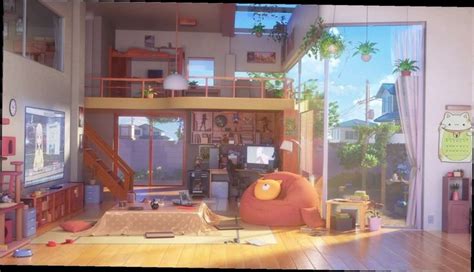 30 Anime Backgrounds Anime Living Room Hd Wallpaper Background Image