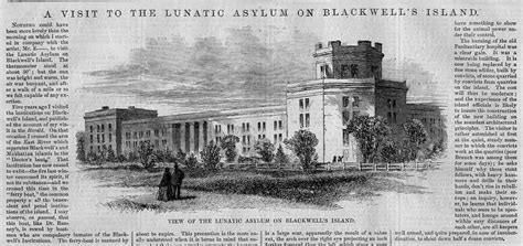 Blackwells Island Lunatic Asylum Maniacs Demented