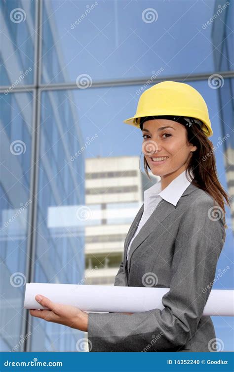 Woman Engineer Portrait Stock Photo Image Of Woman Professional