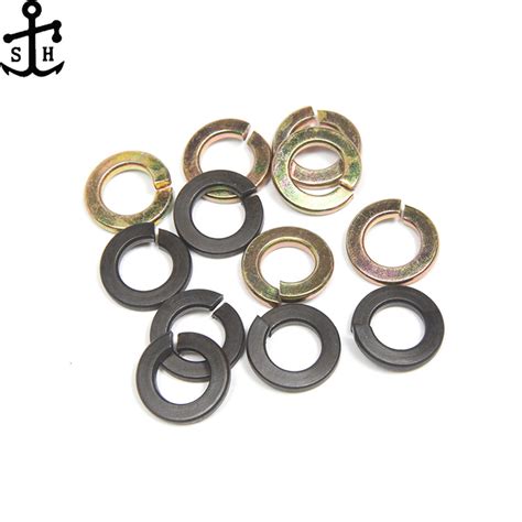 Zinc Plated Ansiasme B Dimensions Of Heavy Helical Spring Lock Washers