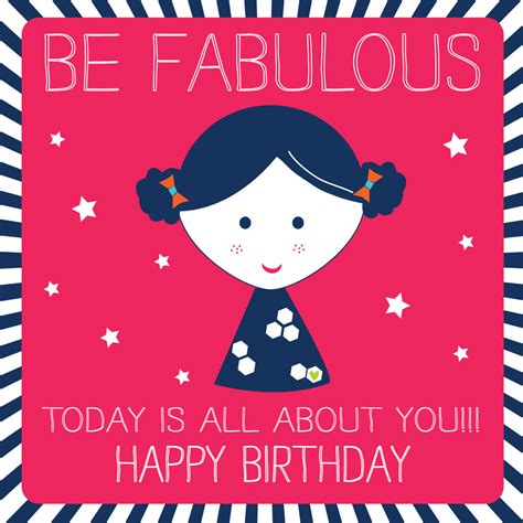 Be Fabulous Happy Birthday Card Allihopa