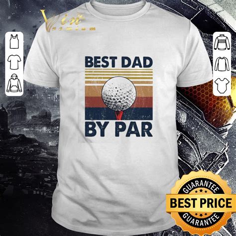 Original Golf Best Dad By Par Vintage Father Day Shirt Kutee Boutique