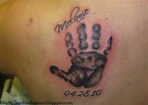 Marina's tattoos, ballingry, fife, united kingdom. My Tattoo Designs: Baby Handprint Tattoos