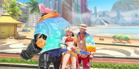Overwatch Fan Makes Adorable Summer Games Art Featuring Ashe Bob And