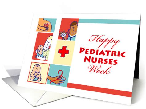 Pediatric Nurses Week Nurses And Babies Illustration Card 1474238