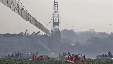 Morbi Bridge Collapse 9 Arrested PM Modi To Visit