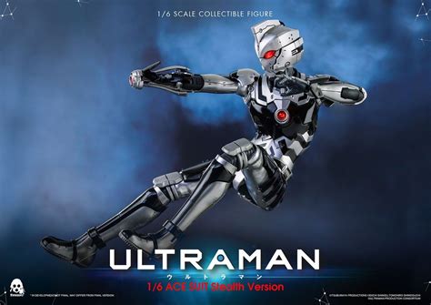 New Product Threezero Ultraman Ace Suit Stealth Version 16 Scale
