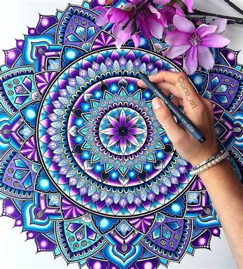 Mandala Art Colourful Viajesdeamor135
