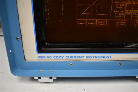 Zetec Model Miz 40a Eddy Current Component Testing Machine W Case