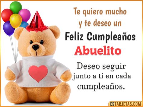 Feliz Cumpleaños Abuelito Imágenes  Tarjetas Y Mensajes