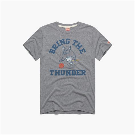 Okc Rumble Bring The Thunder Mens Oklahoma City Thunder T Shirt Homage