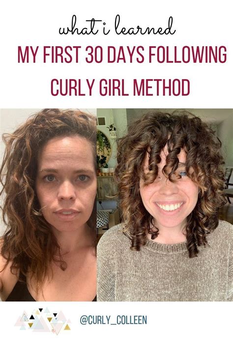 What I Learned My First 30 Days Following Curly Girl Method Colleen Charney Curly Girl