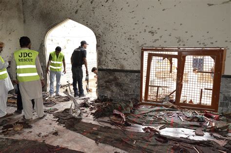 Bomb Blast At Shiite Muslim Mosque In Pakistan Kills 56 The