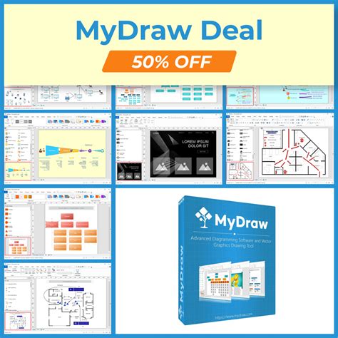 Mydraw Deal Create Professional Diagrams With 50 Off Masterbundles