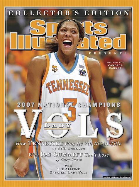 University Of Tennessee Candace Parker 2007 Ncaa National