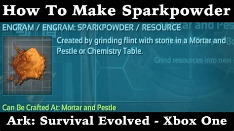 We did not find results for: How To Make Sparkpowder - Ark: Survival Evolved - Xbox One - YouTube
