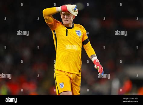 Jordan Pickford Of England England V Albania Fifa 2022 World Cup Qualifier Group I Wembley