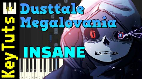 Dusttale Megalovania Insane Mode Piano Tutorial Synthesia Youtube