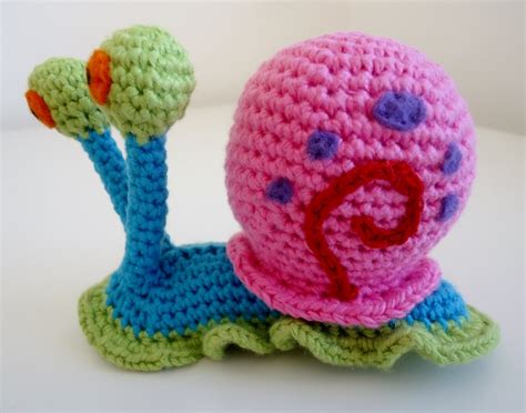 Dinki Dots Craft Crochet Gary The Snail