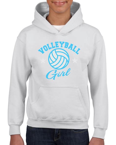 Volleyball Fan T Volleyball Girl Unisex Hoodie For Girls Etsy