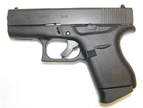 Glock 43 9mm Compact Semi Auto Pistol New Rare Collectible Guns