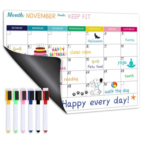 Buy Magnetic Calendar For Refrigerator Fridge Calendar Magnetic Dry