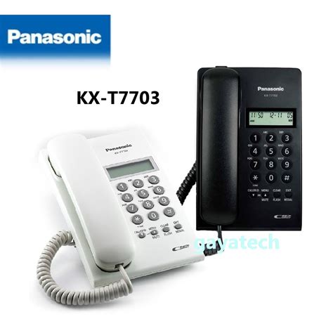 Panasonic Kx T7703x Display Caller Id Corded Telephone For House