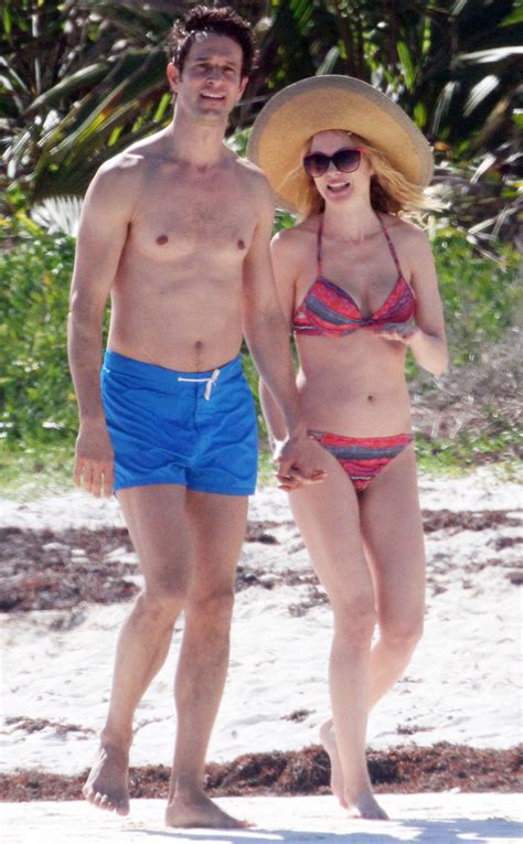 Heather Graham 45 Shows Off Killer Bikini Body During Pda Filled Birthday Vacation With