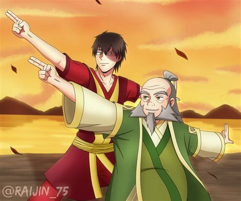 Prince Zuko And His Uncle Iroh From Avatar The Last Airbender In 2021