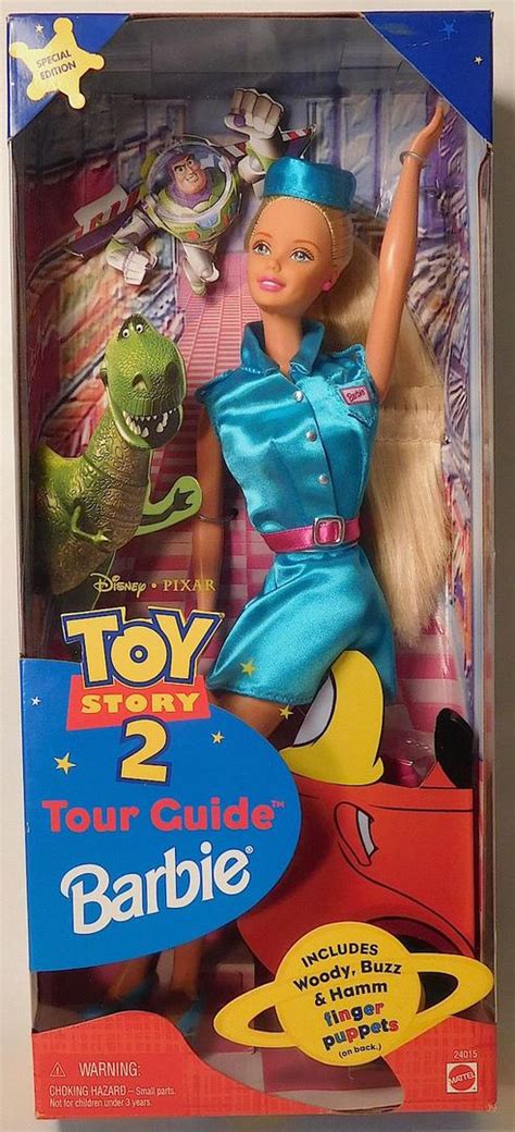 Toy Story 2 Barbie Tour Guide 1999 Disney Pixar Mattel Doll Nrfb Lot