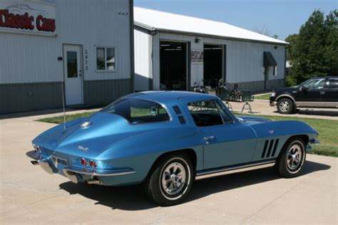 1965 Corvette Frame Off Restored S Matching Factory Air Condition Ps