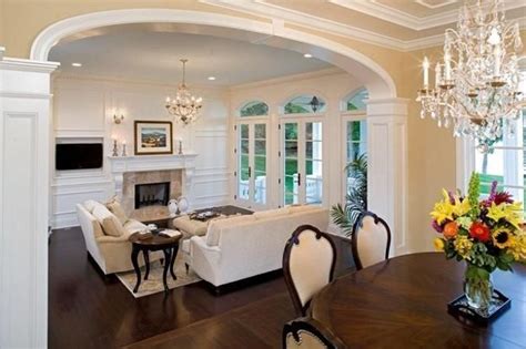 Beautiful Arches In Modern Interiors Family Room Design Sunken Living Room House Interior