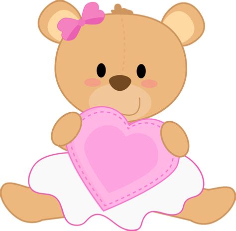 Bears Clipart Pink Bears Pink Transparent Free For Download On