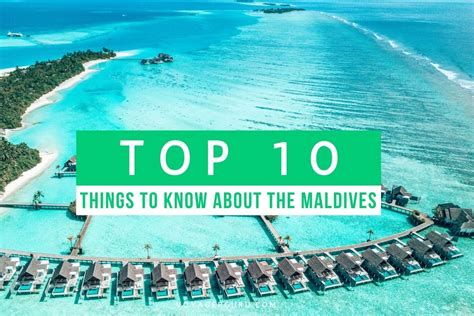 Video Top 10 Things You Need To Know About The Maldives