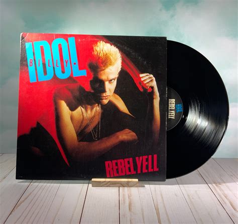 Billy Idol Rebel Yell Vinyl Us Pressing 1983 Etsy