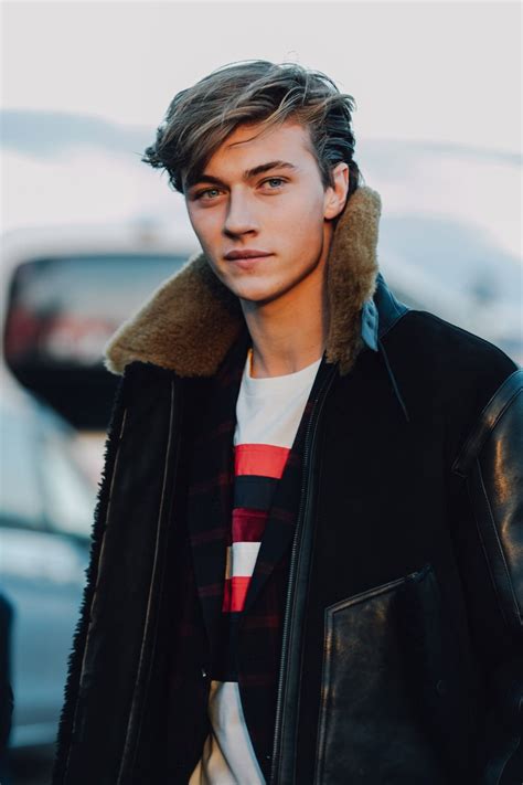 The Best Street Style From Pitti Uomo Fall 2017 Lucky Blue Smith