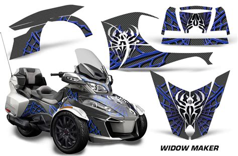 Decal Graphic Sticker Kit For Can Am Spyder Rts Roadster Bike