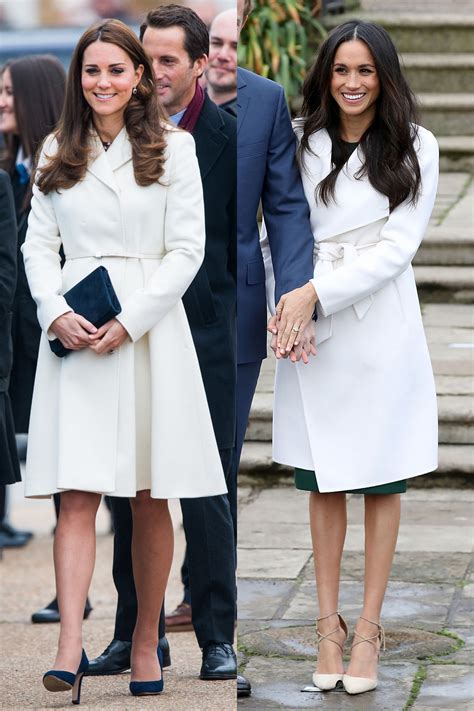 meghan markle and kate middleton are both fans of the pink skirt suit kate middleton style