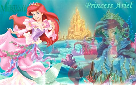 Princess Ariel The Little Mermaid Wallpaper 23766180 Fanpop