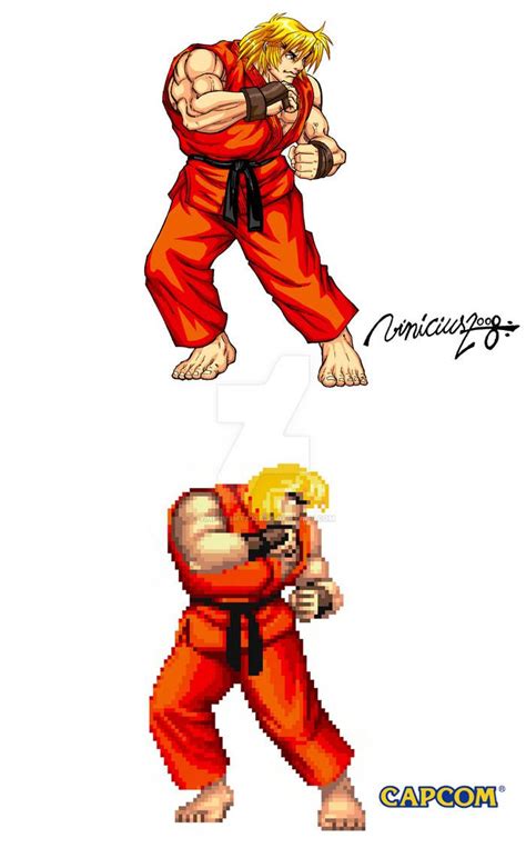 Ken Street Fighter Ii By Viniciusmt2007 On Deviantart Artofit