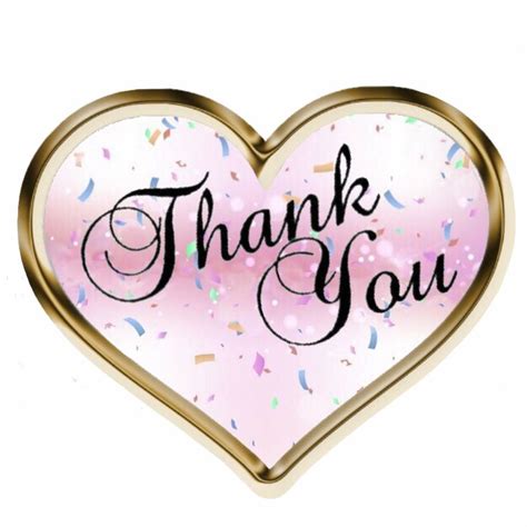 Thank You Heart Thank You Accessories Enamel Pins